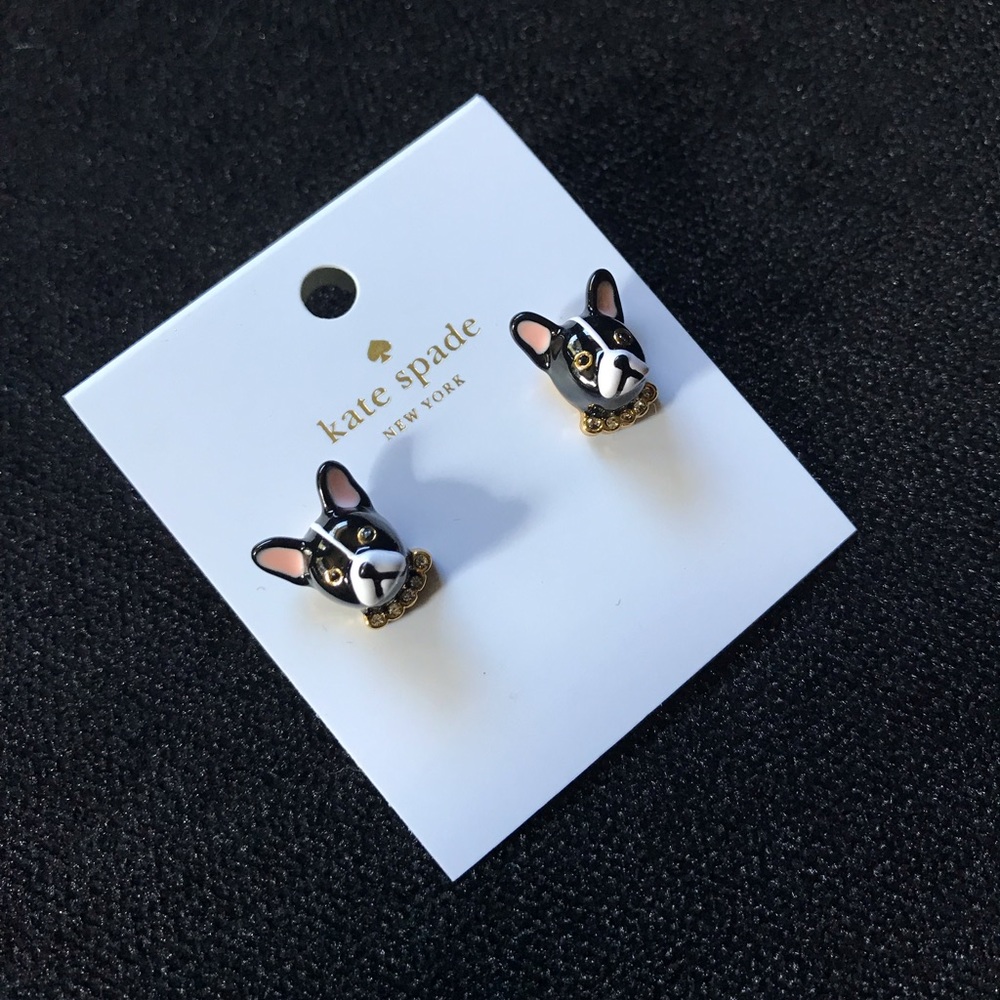 Kate Spade Ma Cherie Dog Earrings